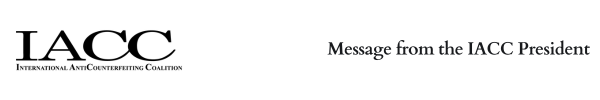 IACC Header Message from the IACC President