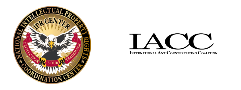 IACC and IPR Center logos