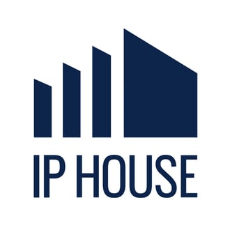 IP House blue on white